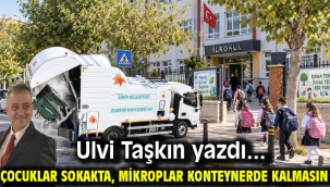 ÇOCUKLAR SOKAKTA, MİKROPLAR KONTEYNERDE KALMASIN