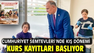 Cumhuriyet Semtevleri'nde kış dönemi kurs kayıtları başlıyor