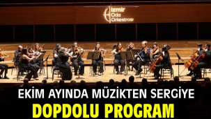 Ekim ayında müzikten sergiye dopdolu program