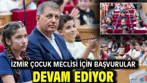İzmir Çocuk Meclisi için başvurular devam ediyor 