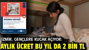 İzmir, gençlere kucak açıyor: Aylık ücret bu yıl da 2 bin TL