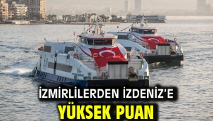 İzmirlilerden İZDENİZ'e yüksek puan