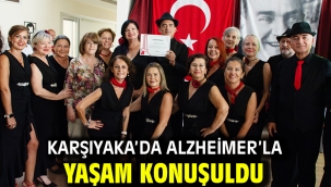 Karşıyaka'da Alzheimer'la yaşam konuşuldu