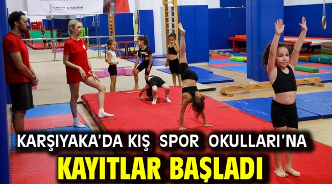 Karşıyaka'da Kış Spor Okulları'na kayıtlar başladı