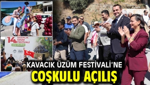 Kavacık Üzüm Festivali'ne coşkulu açılış