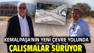 Kemalpaşa'nın Yeni Çevre Yolunda Çalışmalar Sürüyor