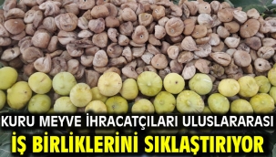 Kuru meyve ihracatçıları uluslararası iş birliklerini sıklaştırıyor