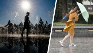 Meteoroloji'den sağanak, kuvvetli rüzgar ve sıcaklık uyarısı