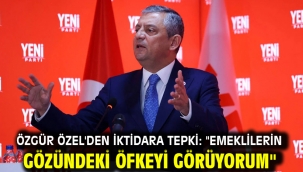Özgür Özel'den iktidara tepki: "Emeklilerin gözündeki öfkeyi görüyorum"