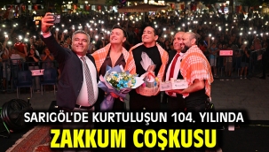 Sarıgöl'de Kurtuluşun 104. Yılında Zakkum Coşkusu