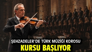 ŞEHZADELER'DE TÜRK MÜZİĞİ KOROSU KURSU BAŞLIYOR