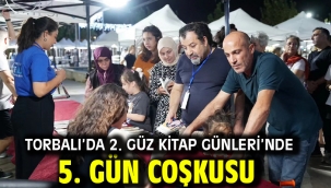 Torbalı'da 2. Güz Kitap Günleri'nde 5. Gün Coşkusu