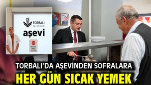 Torbalı'da Aşevinden Sofralara Her Gün Sıcak Yemek