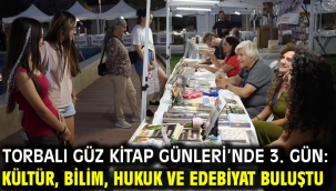 Torbalı Güz Kitap Günleri'nde 3. Gün