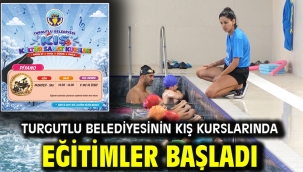Turgutlu Belediyesinin Kış Kurslarında Eğitimler Başladı