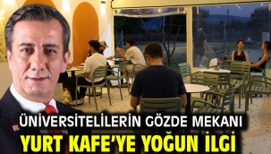 ÜNİVERSİTELİLERİN GÖZDE MEKANI YURT KAFE'YE YOĞUN İLGİ