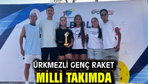 Ürkmezli genç raket Milli Takımda