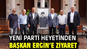 YENİ Parti heyetinden Başkan Ergin'e ziyaret