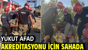 YUKUT AFAD AKREDİTASYONU İÇİN SAHADA