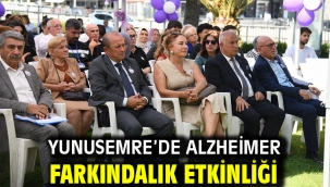 YUNUSEMRE'DE ALZHEİMER FARKINDALIK ETKİNLİĞİ