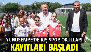 YUNUSEMRE'DE KIŞ SPOR OKULLARI KAYITLARI BAŞLADI