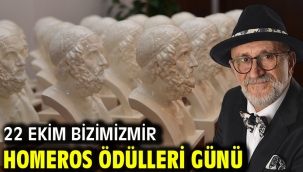 22 Ekim Bizimizmir Homeros Ödülleri günü