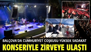 Balçova'da Cumhuriyet Coşkusu Yüksek Sadakat Konseriyle Zirveye Ulaştı