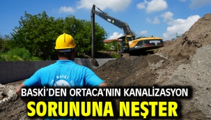 BASKİ'den Ortaca'nın Kanalizasyon Sorununa Neşter