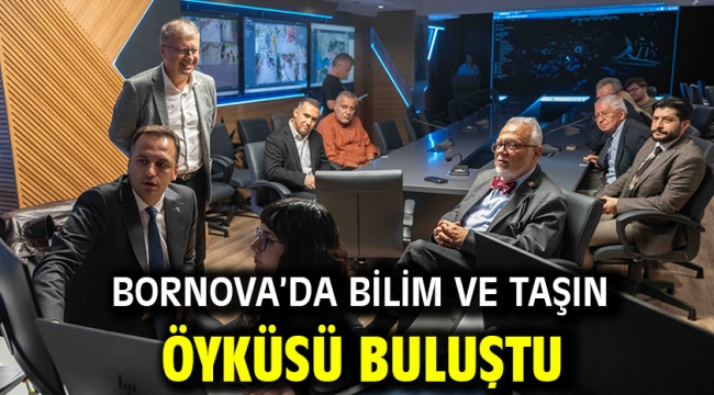 Bornova'da bilim ve taşın öyküsü buluştu