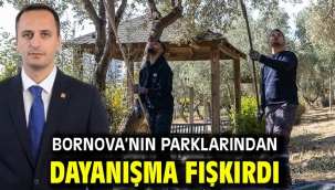 Bornova'nın parklarından dayanışma fışkırdı