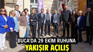 Buca'da 29 Ekim ruhuna yakışır açılış