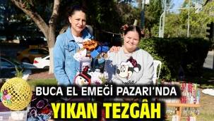 Buca El Emeği Pazarı'nda engelleri yıkan tezgâh