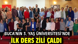 Buca'nın 3. Yaş Üniversitesi'nde ilk ders zili çaldı