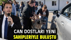 Can dostları yeni sahipleriyle buluştu