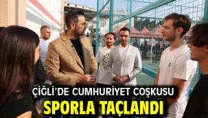 Çiğli'de Cumhuriyet Coşkusu Sporla Taçlandı