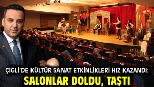 Çiğli'de Kültür Sanat Etkinlikleri Hız Kazandı: Salonlar Doldu, Taştı