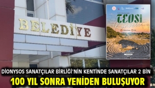 Dionysos Sanatçılar Birliği'nin kentinde sanatçılar 2 bin 100 yıl sonra yeniden buluşuyor