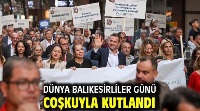 Dünya Balıkesirliler Günü Coşkuyla Kutlandı