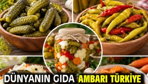 Dünyanın gıda ambarı Türkiye