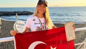 Eda Savcıgil tarihe geçti
