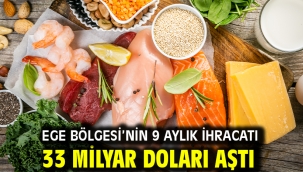 Ege Bölgesi'nin 9 aylık ihracatı 33 milyar doları aştı