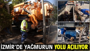 İzmir'de yağmurun yolu açılıyor