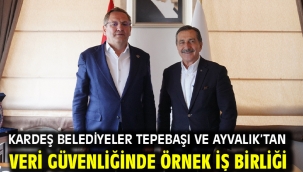 Kardeş Belediyeler Tepebaşı ve Ayvalık'tan Veri Güvenliğinde Örnek İş Birliği