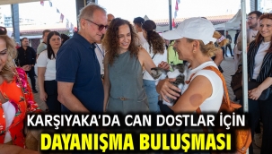 Karşıyaka'da can dostlar için dayanışma buluşması