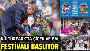 Kültürpark'ta çiçek ve bal festivali başlıyor