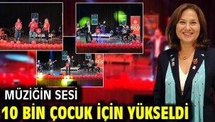Müziğin Sesi 10 Bin Çocuk İçin Yükseldi