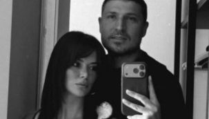 Seray Kaya ve İdris Aybirdi'den aşk pozu