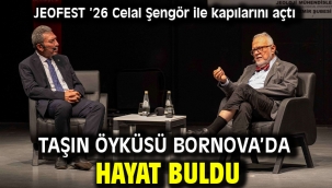 Taşın öyküsü Bornova'da hayat buldu