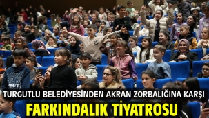 Turgutlu Belediyesinden Akran Zorbalığına Karşı Farkındalık Tiyatrosu