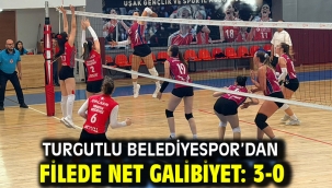 Turgutlu Belediyespor'dan Filede Net Galibiyet: 3-0